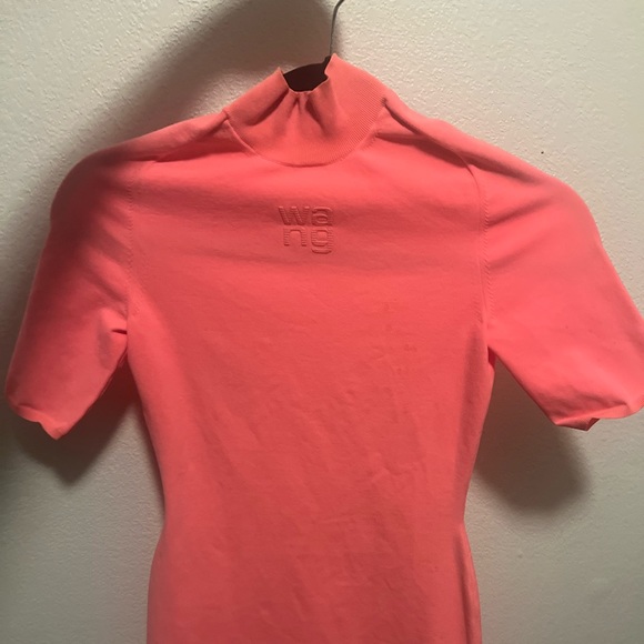 Small Alexander wang dress in a coral color - Picture 1 of 3